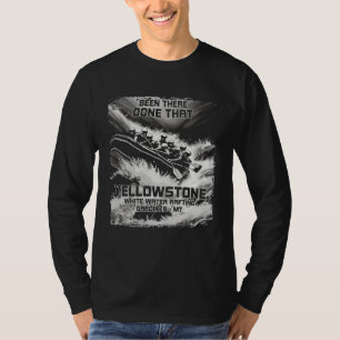T-shirt Rafting en eaux vives Yellowstone River Rapids Mon