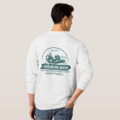 T-shirt Rafting fluvial américain (Dos entier)