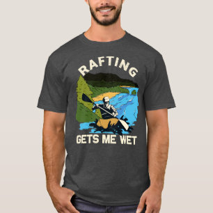 T-shirt Rafting me rend humide et amusant Vintage