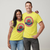 T-shirt Rafting Retro Colorado. (Unisexe)