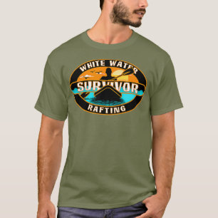 T-shirt Rafting survivant de l'eau blanche