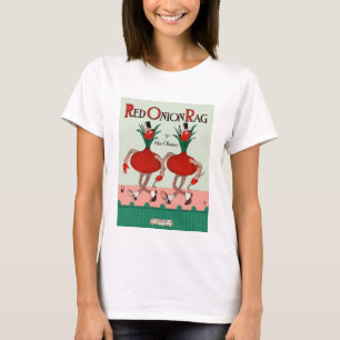 T-shirt Rag d'oignon rouge