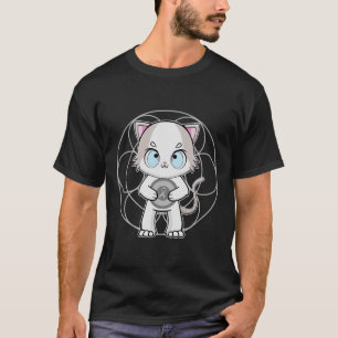 T-shirt Ragdoll Chat Anime Kitten Dyslexie Sensibilisation