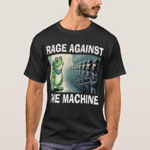 T-shirt Rage Against The Machine Portland Grenouille Prote