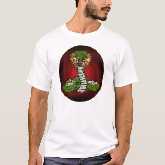 T-shirt Rage de cobra (avant) (Devant)