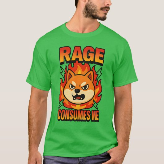 T-shirt Rage me consomme (Devant)