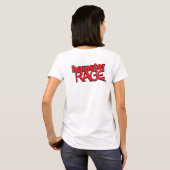 T-shirt Rage MEGABABE de hamster (Dos entier)