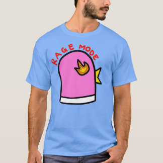 T-shirt Rage Mode pigeon rose