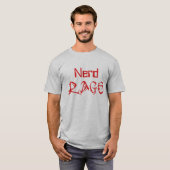 T-shirt Rage nerd (Devant entier)