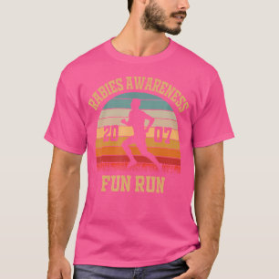 T-shirt Rage Sensibilisation Fun Run Funny Tv Comédie Cour
