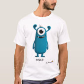 T-shirt Rager Monster | Conception Originale pour l'Esprit (Devant)