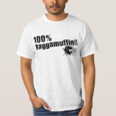 T-shirt Raggamuffin 100% nécessaire de mutilation ! (Devant)
