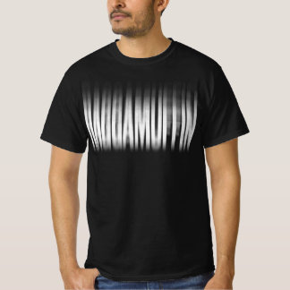 T-shirt Raggamuffin Blurred Effect Typographie Reggae