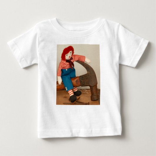 T-Shirt Raggedy Andy timmerhamer (Voorkant)