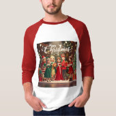 T-shirt raglan 3/4 (Devant)