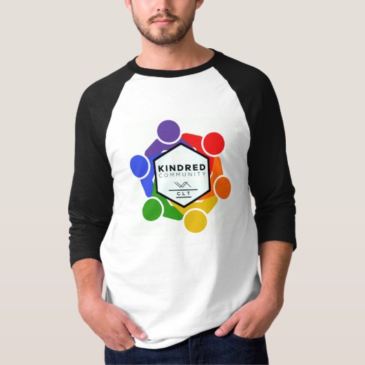 T-Shirt Raglan à manches 3/4 (Devant)