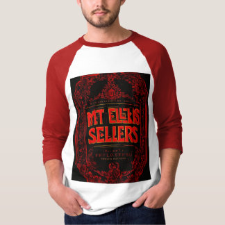 T-shirt Raglan à manches basiques 3/4 pour hommes 