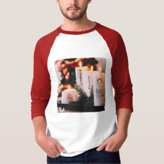 T-shirt Raglan à manches de base 3/4 pour hommes