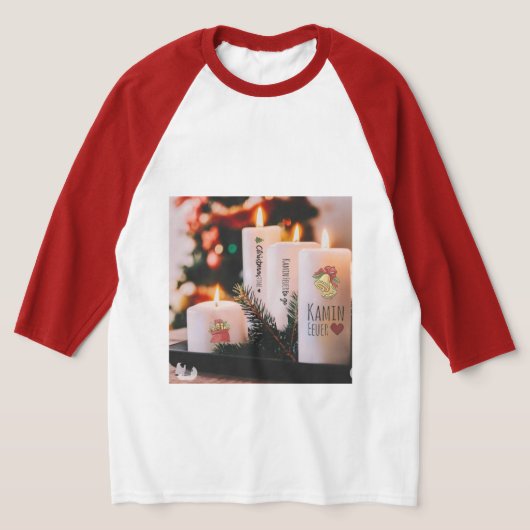 T-shirt Raglan à manches de base 3/4 pour hommes (Poser)