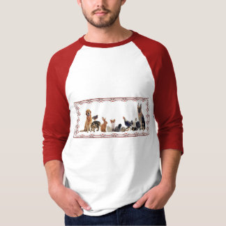 T-shirt raglan adorable de Purrfectly
