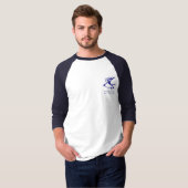 T-shirt Raglan d'esprit (Devant entier)