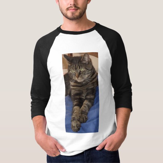 T-shirt Raglan masculin de Regal Dave (Devant)