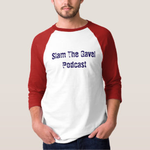T-shirt Raglan Sleeve avec logo Slam The Gavel