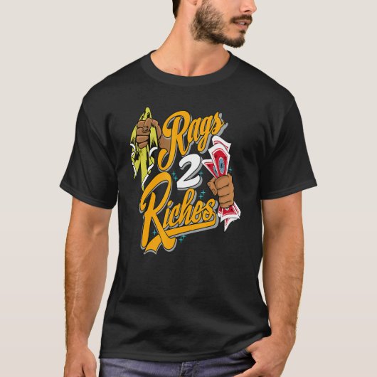 T-shirt Rags 2 Riches SB Dunk Pour Correspondance Patinage (Devant)