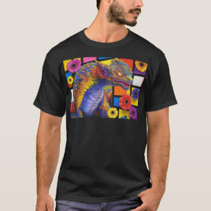 T-shirt Rahu Coloré Sent Fleurs