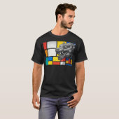 T-shirt Rahu Mondrian (Devant entier)
