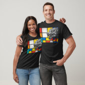 T-shirt Rahu Mondrian (Unisexe)