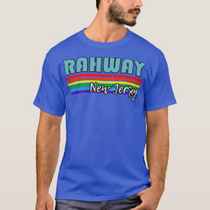 T-shirt Rahway New Jersey Pride Rahway LGBT Cadeau LGBT LG
