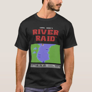 T-shirt Raid fluvial pour C64 et autres ordinateurs person