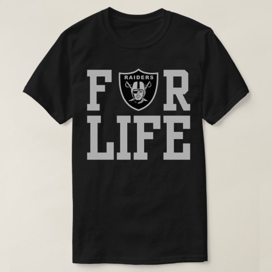 T-shirt Raiders sont pour la vie Téléphone Case (Design devant)