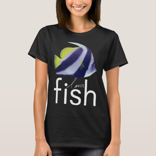 T-shirt raie d'eau douce (Devant)