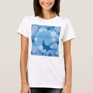 T-shirt raie, fleur de vie, orange, mandala,zen,chakra,
