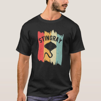T-shirt Raies Manta Vintage Stingray