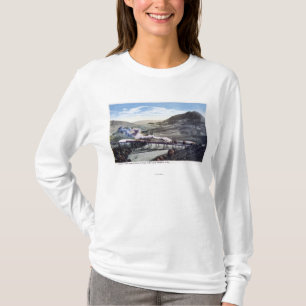 T-shirt Rail limité, courbe en fer à cheval