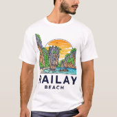 T-shirt Railay Beach (Devant)