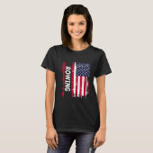 T-shirt Railing USA Cadeau Pour American Rowers (Devant entier)