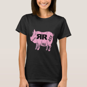 T-shirt Railroad Street Bar Et Grill Pink Pig Premium