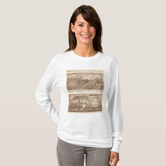 T-shirt Railsback, ranchs de Hackett (Devant entier)