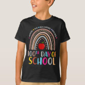 T-shirt Rainbow 100th Day of School où l'aventure (Devant)