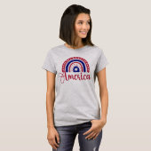 T-shirt Rainbow America (Devant entier)