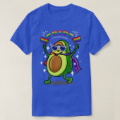 T-shirt Rainbow Avocado 5 (Design devant)