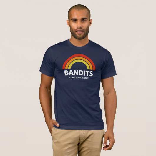T-shirt Rainbow Bandits rounded (Devant entier)