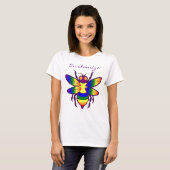 T-shirt Rainbow Bee Thunder_Cove (Devant entier)