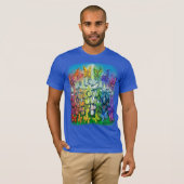 T-shirt Rainbow Bluebonnets (Devant entier)