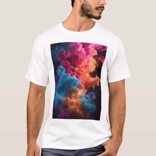 T-shirt Rainbow Bright Tee - shirts (Devant)