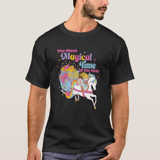 T-shirt Rainbow Brite Christmas The Most Magical Time OF T (Devant)